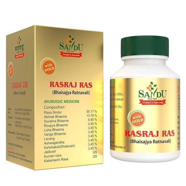 Sandu Pharmaceuticals Pvt Ltd Sandu Rasraj Ras Tablet (10tab)