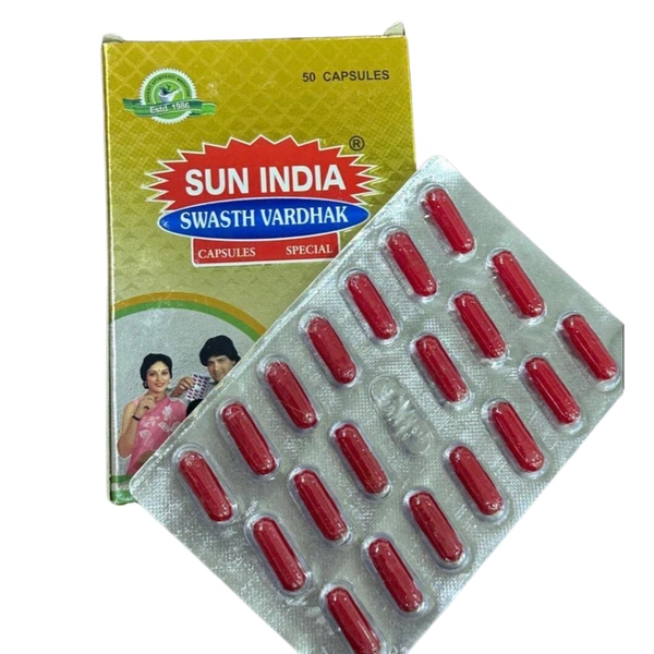 Sun India Pharmacy (P) Ltd Sun India Swasth Vardhak capsule (50caps)