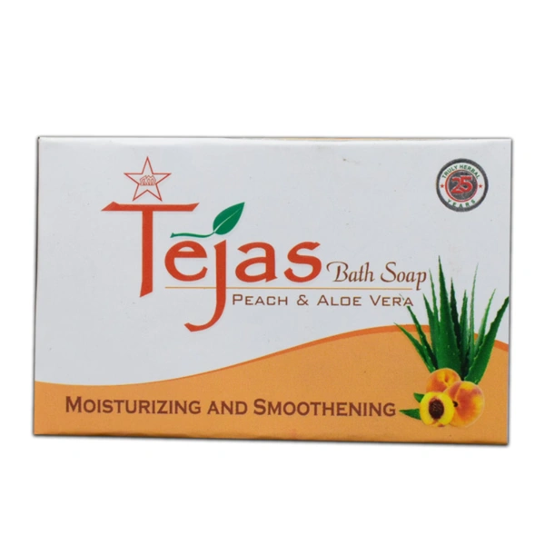 SKM Siddha & Ayurveda Tejas General Bath Soap Tulasi & Sandal (75gm) - 75 gm