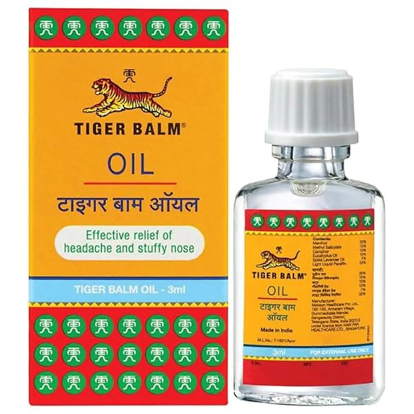 Gardenia Cosmotrade LLP Tiger Balm Oil (3ml)