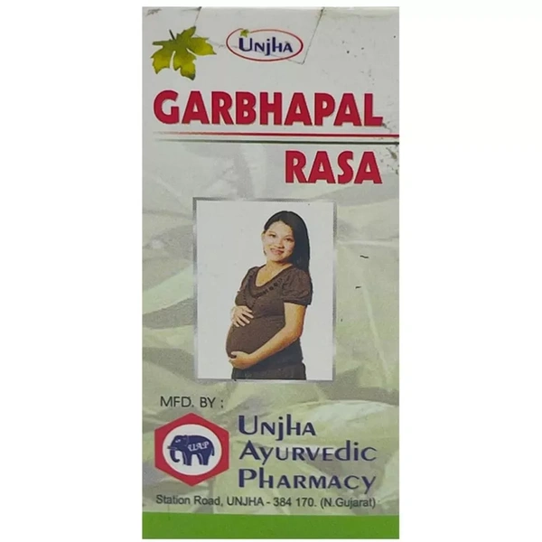 Unjha Ayurvedic Pharmacy Unjha Garbhapal Ras (40tab)