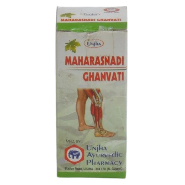 Unjha Ayurvedic Pharmacy Unjha Maharasnadi Ghan Vati (40tab)