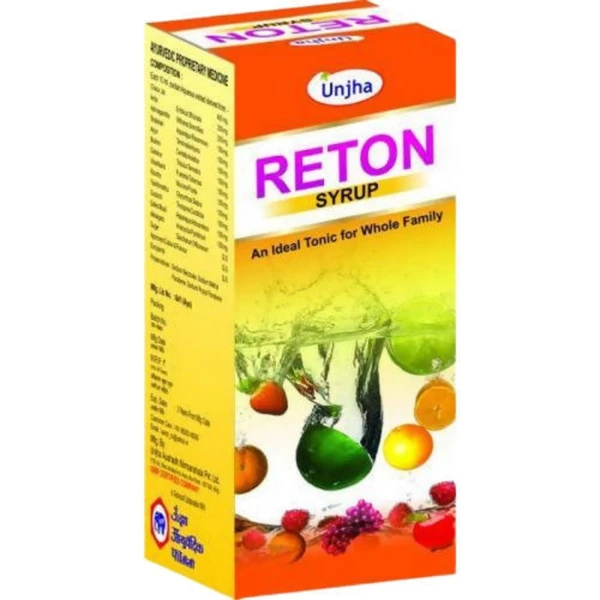 Unjha Ayurvedic Pharmacy Unjha Reton Syrup (200ml)