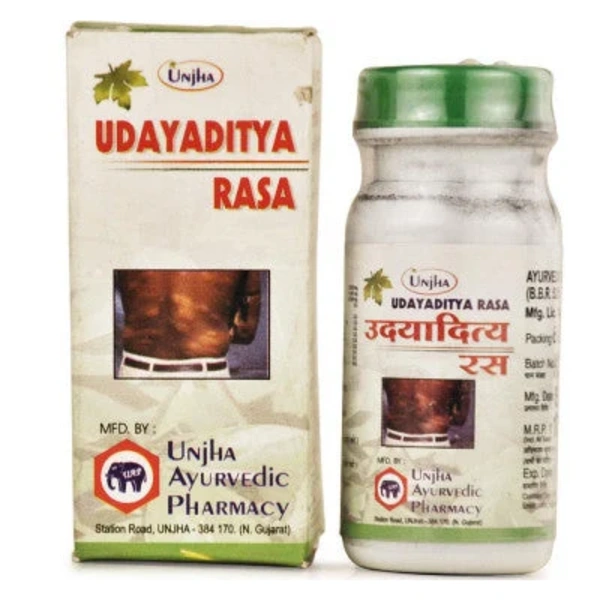 Unjha Ayurvedic Pharmacy Unjha Udayaditya Ras (40tab)