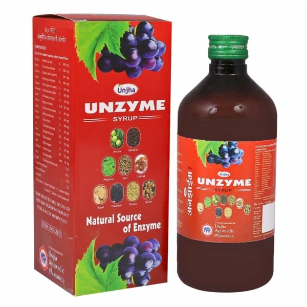 Unjha Ayurvedic Pharmacy Unjha Unzyme Syrup (450ml)