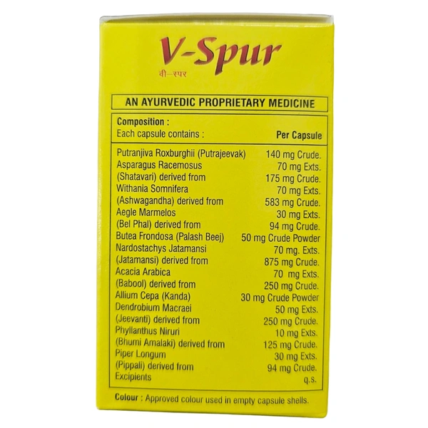 VS Pharmaceuticals V-Spur Capsules (30Caps)