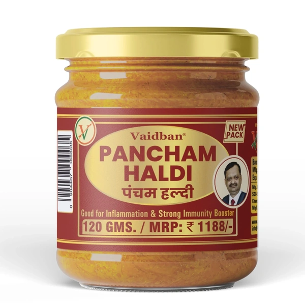 Vaidban Ayurvedic Bhawan Vaidban Pancham Haldi (120gm) - 120 gm