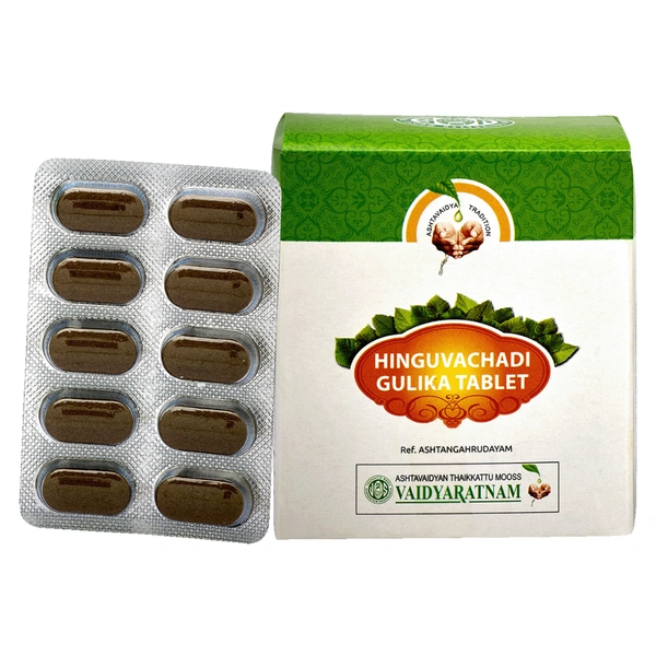 Vaidyaratnam Oushadhasala Pvt. Ltd. Vaidyaratnam Hinguvachadi Gulika (100Tab)