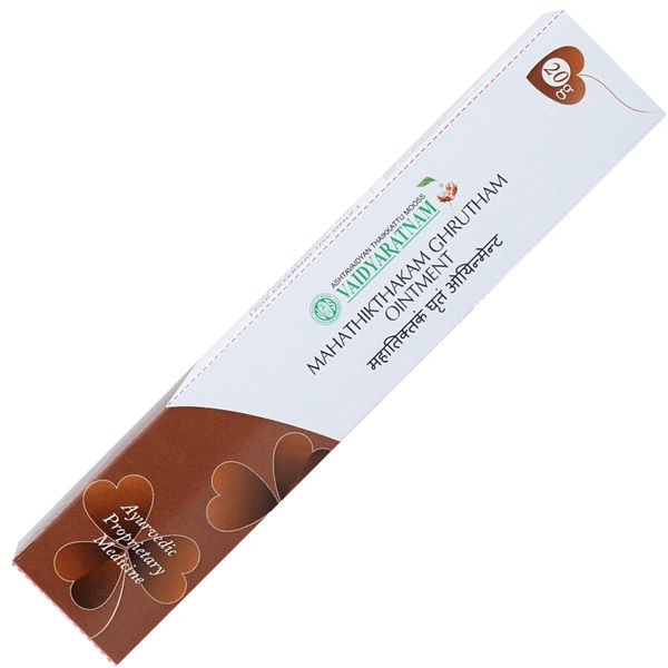 Vaidyaratnam Oushadhasala Pvt. Ltd. Vaidyaratnam Mahathikthakam Ghrutham Ointment (20gm)