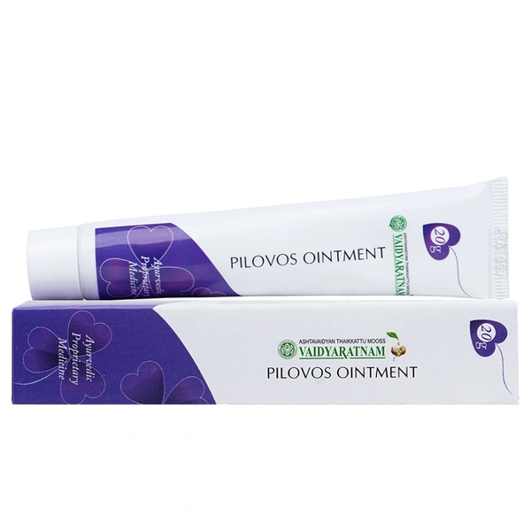 Vaidyaratnam Oushadhasala Pvt. Ltd. Vaidyaratnam Pilovos Ointment (20gm)