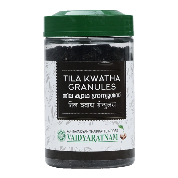 Vaidyaratnam Oushadhasala Pvt. Ltd. Vaidyaratnam Tila Kwatham Granules (250gm)