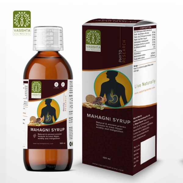 Vasishta Pharmaceuticals Pvt. Ltd. Vasishta Mahagni Syrup (200ml)