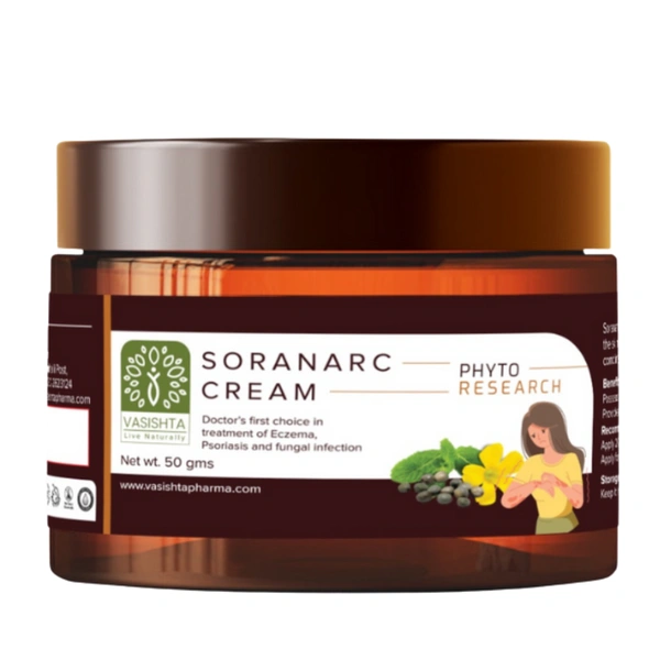Vasishta Pharmaceuticals Pvt. Ltd. Vasishta Soranarc Cream (50gm)