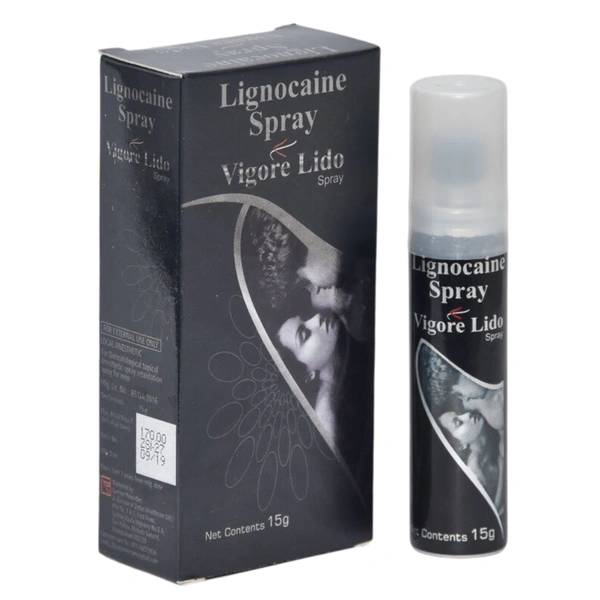 German Remedies Vigore Lido Delay Spray for Men (15gm)