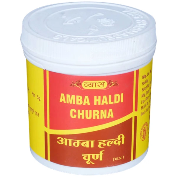 Vyas Pharmaceuticals Vyas Amba Haldi Churna (100g) - 100 gm