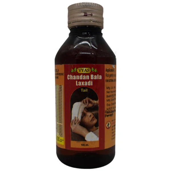 Vyas Pharmaceuticals Vyas Chandan Bala Laxadi Tail (100ml)