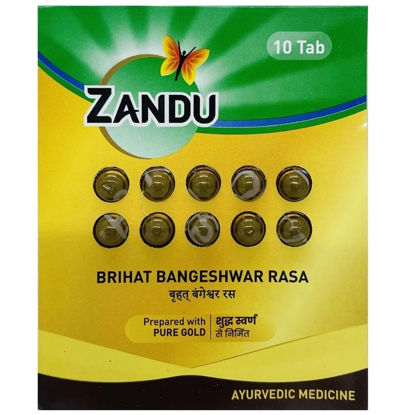 Zandu Brihat Bangeshwar Rasa (10Tab)