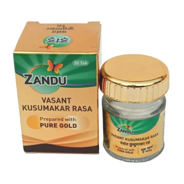 Zandu  Zandu Vasant Kusumakar Ras (30tab) - 30 Tablets