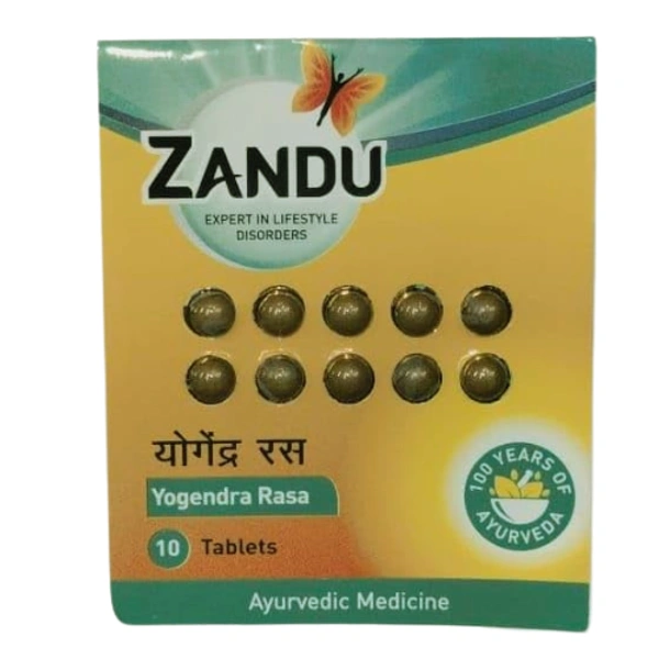 Zandu Yogendra Rasa (10tab) - 10 Tablets