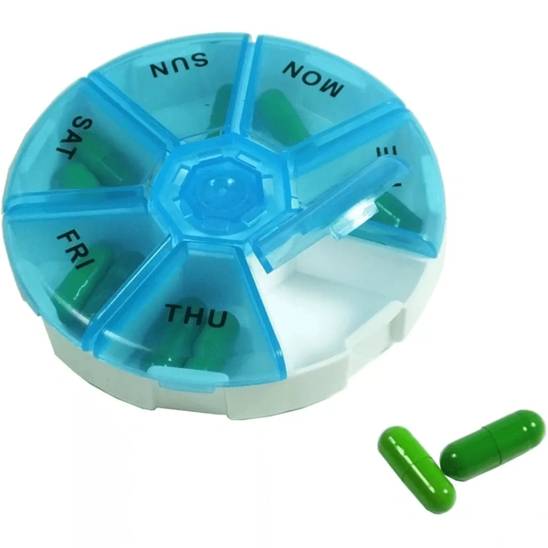 Aktive Life Round Weekly Pill Box (1pcs)