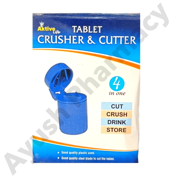 Aktive Life Tablet Crusher & Cutter 4 in 1 (AKL018)