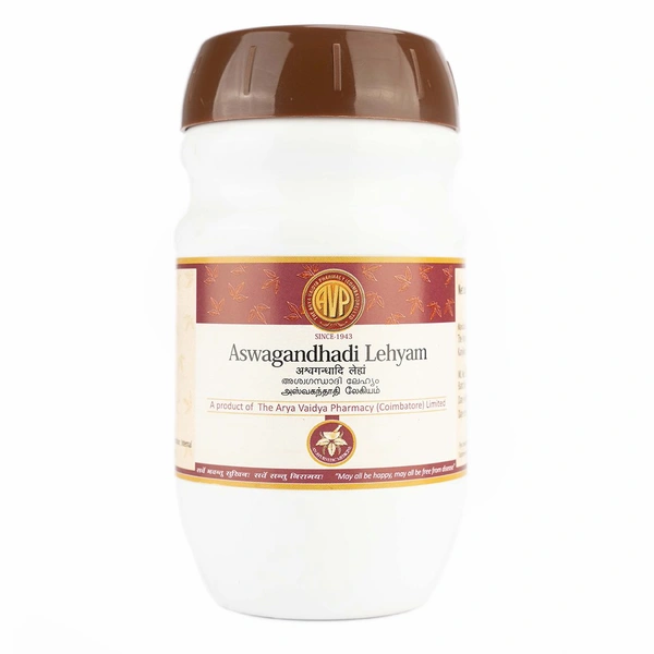 Arya Vaidya Pharmacy (AVP) Aswagandhadi Lehyam (400gm)