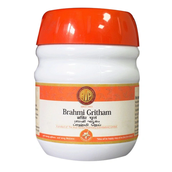 Arya Vaidya Pharmacy (AVP) Brahmi Gritham (150gm)
