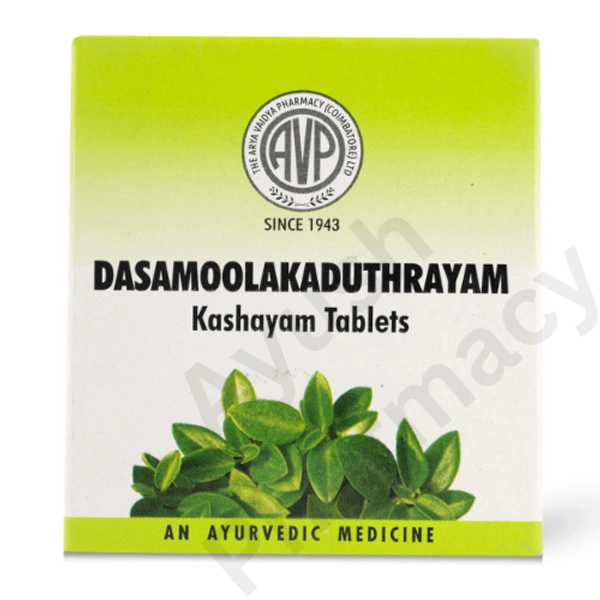 Arya Vaidya Pharmacy Dasamoolakaduthrayam Kashayam Tablets (100tab) - 100 Tablets