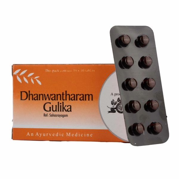 Arya Vaidya Pharmacy (AVP) Dhanwantharam Gulika (100Tab)