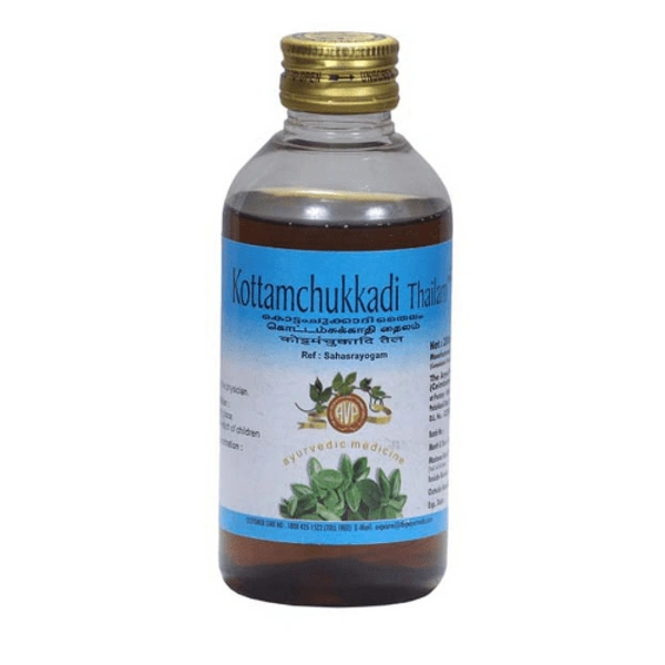 Arya Vaidya Pharmacy (AVP) Kottamchukkadi Tailam (200ml)