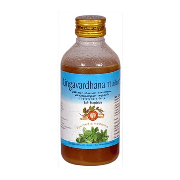 Arya Vaidya Pharmacy (AVP) Lingavardhana Thailam (200ml)