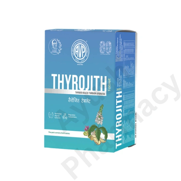 Arya Vaidya Pharmacy (AVP) Thyrojith Tablets (80tab)