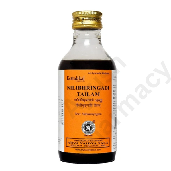 Arya Vaidya Sala Kottakkal Nilibhringadi Tailam (200ml)