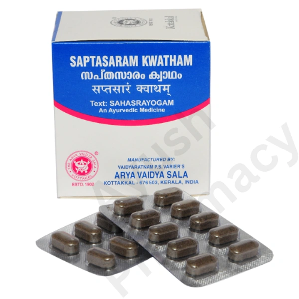 Arya Vaidya Sala Kottakkal Saptasaram Kashayam Tablets (100tab)