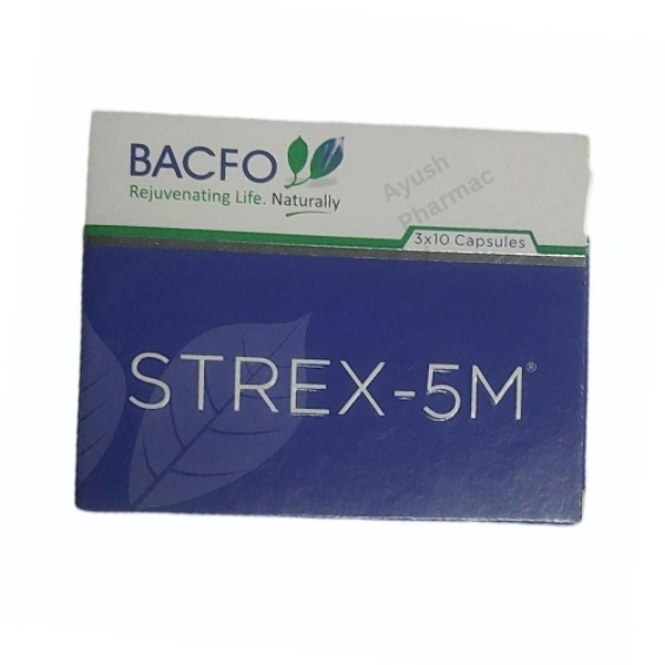 BACFO Pharmaceuticals (India) Ltd. BACFO Strex-5M Capsule (30caps)