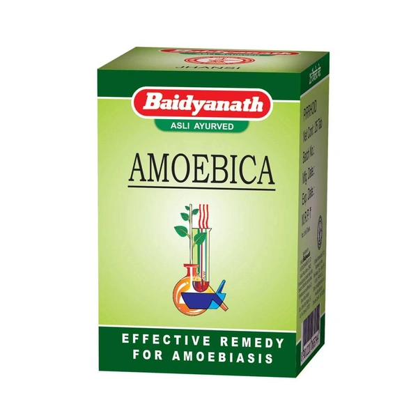 Baidyanath Jhansi Baidyanath Amoebica Tablet (25tab) - 25 Tablets