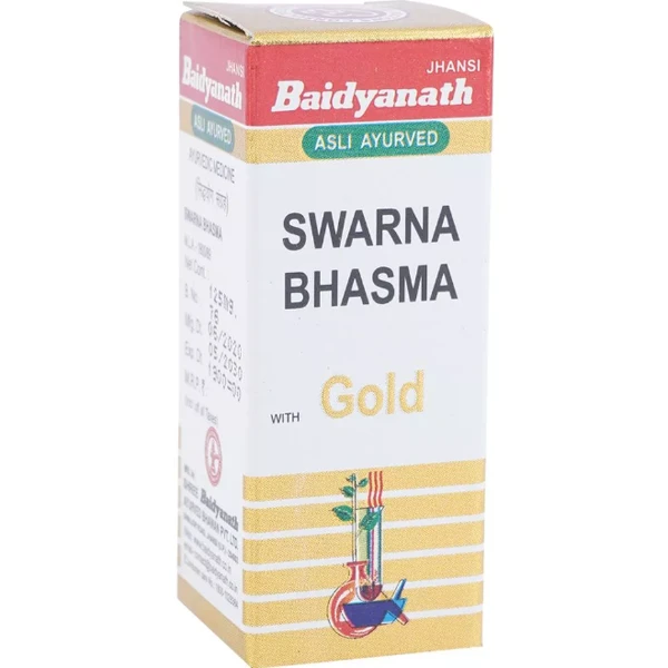 Baidyanath Jhansi Baidyanath (Jhansi) Swarna Bhasma (500mg) - 500 mg