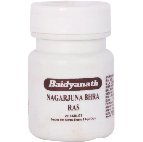 Baidyanath Nagarjunabhra Ras (20tab)
