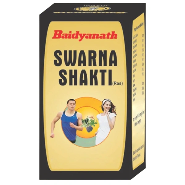 Baidyanath Jhansi Baidyanath Swarna Shakti Ras (20caps)
