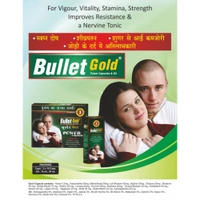 Keshav Herbs Bullet Gold Power Capsules for Men Only (10caps)