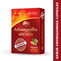 Dabur Ashwagandha Capsules Immunity Booster (20caps)