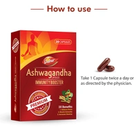 Dabur Ashwagandha Capsules Immunity Booster (20caps)