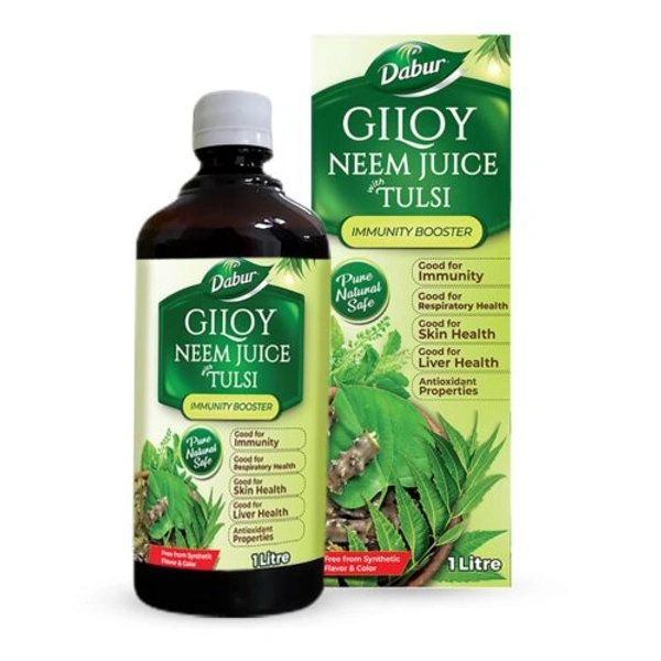 Dabur Giloy Neem Tulsi Juice (1liter) - 1000 ml