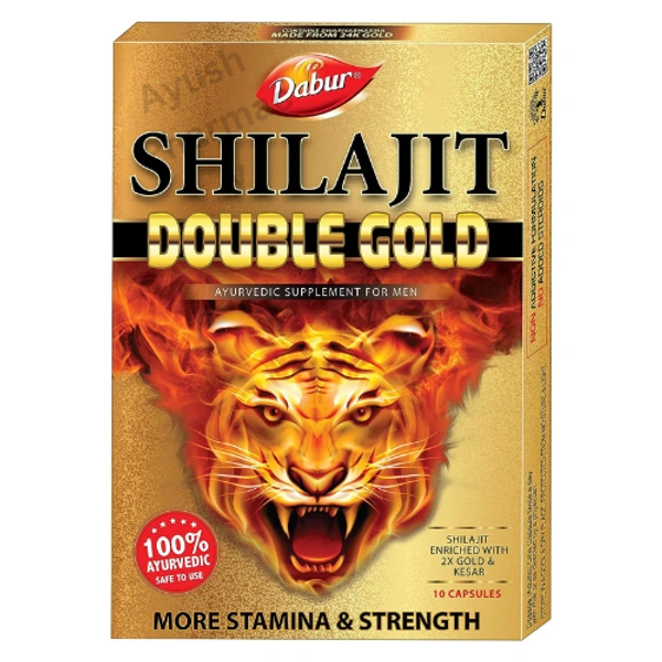 Dabur Shilajit Double Gold (10Caps)