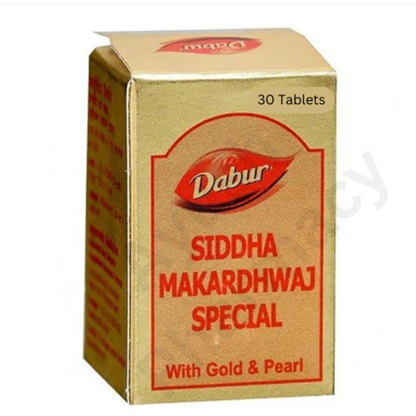 Dabur Siddha Makardhwaj Special With Gold (30Tab)