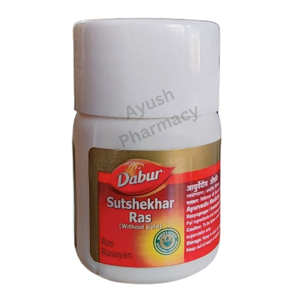 Dabur Sutshekhar ras (Without Gold) (20tab)
