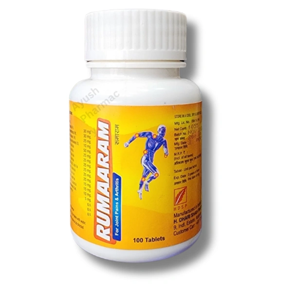H. Dhari Shah Pharmacy DhariShah Pharmacy Rumaaram Tablets (100tab)