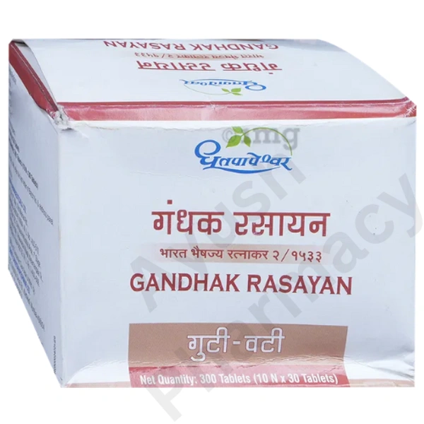 Shree Dhootapapeshwar Dhootapapeshwar Gandhak Rasayan (30tab)