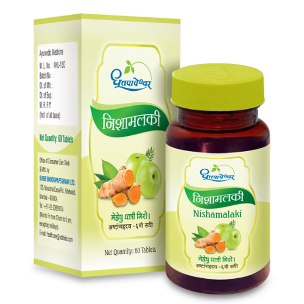 Shree Dhootapapeshwar Dhootapapeshwar Nishamalaki Tablets (60Tab)