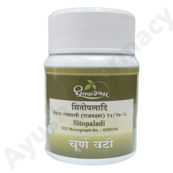 Shree Dhootapapeshwar Dhootapapeshwar Sitopaladi Choorna Vati (60Tab)